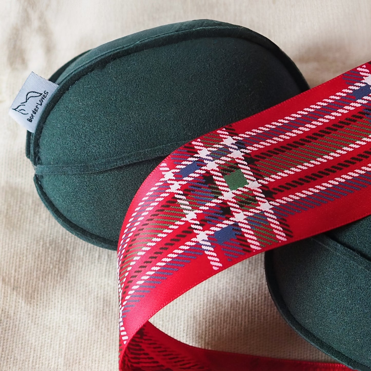 Green Suede Play Ball Set