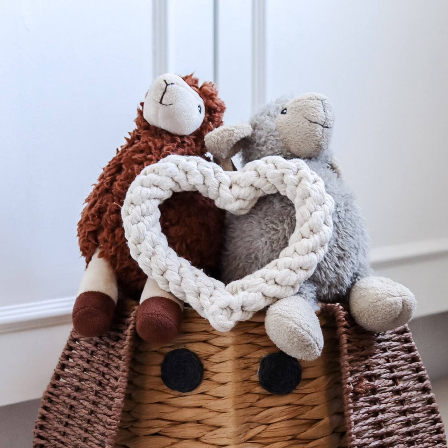 Luca Lamb, Sansa Sheep and Cotton Heart Toy Bundle