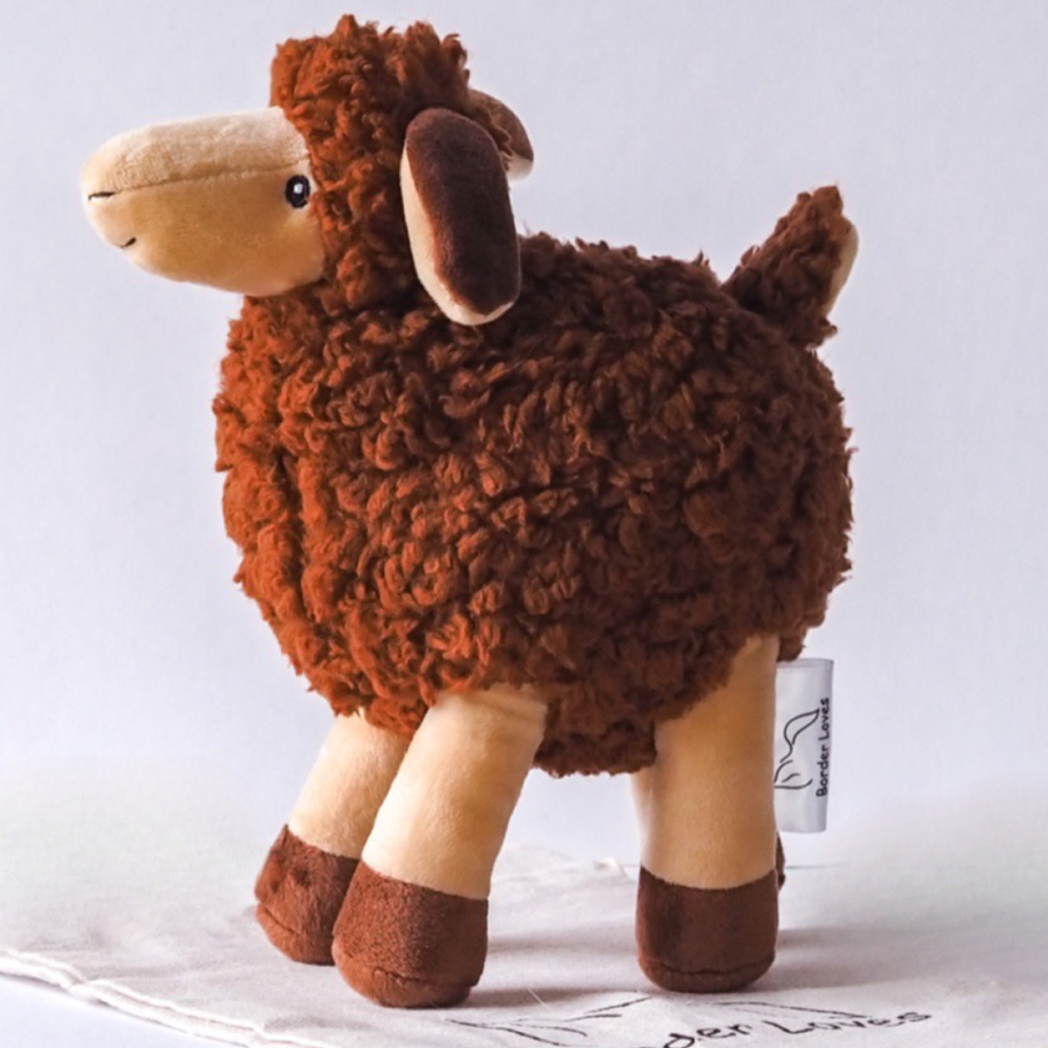 Stuffed sheep hot sale dog toy