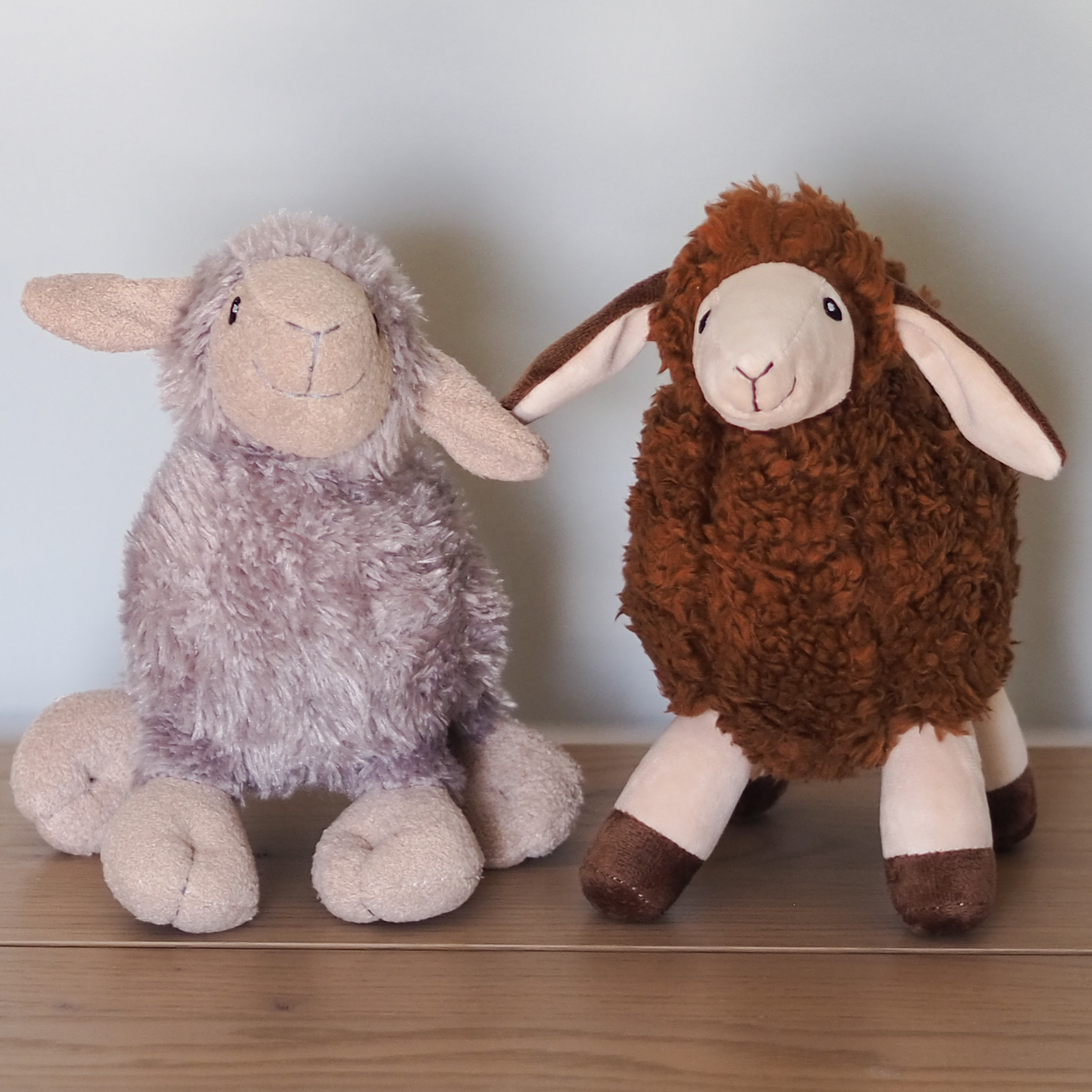 Luxury Squeaky Sheep and Lamb Dog Toys ~ 2 Toys