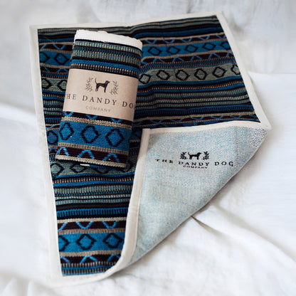 Luxury Cotton Dog Feeding Placemats