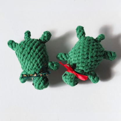 Christmas Turtle Dog Toy