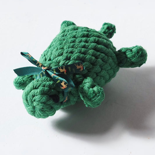 Christmas Turtle Dog Toy