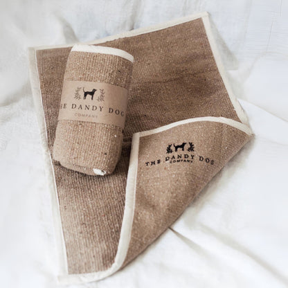 Luxury Cotton Dog Feeding Placemats