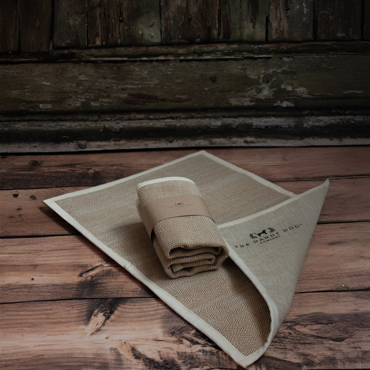 Luxury Cotton Dog Feeding Placemats