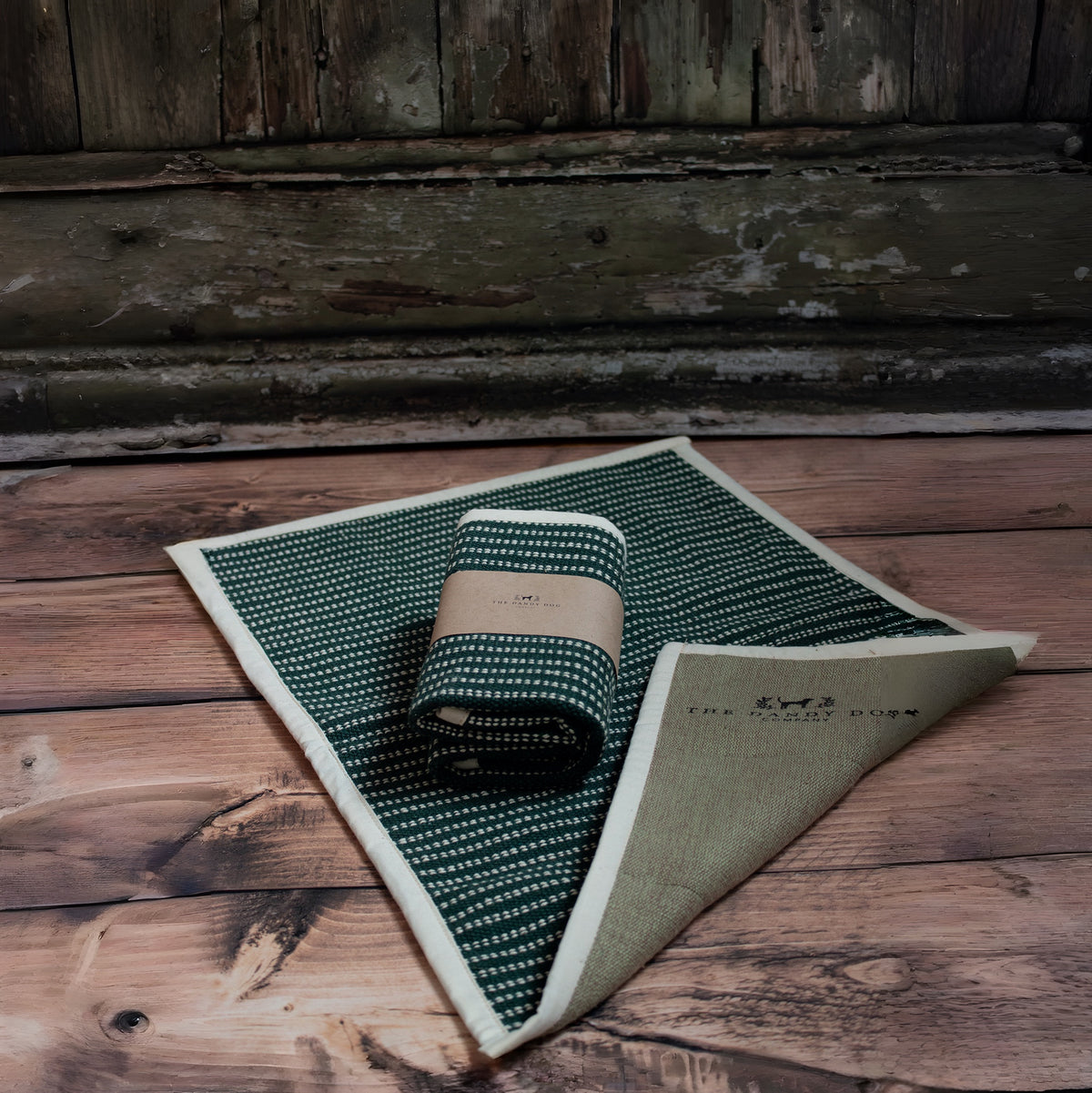 Luxury Cotton Dog Feeding Placemats