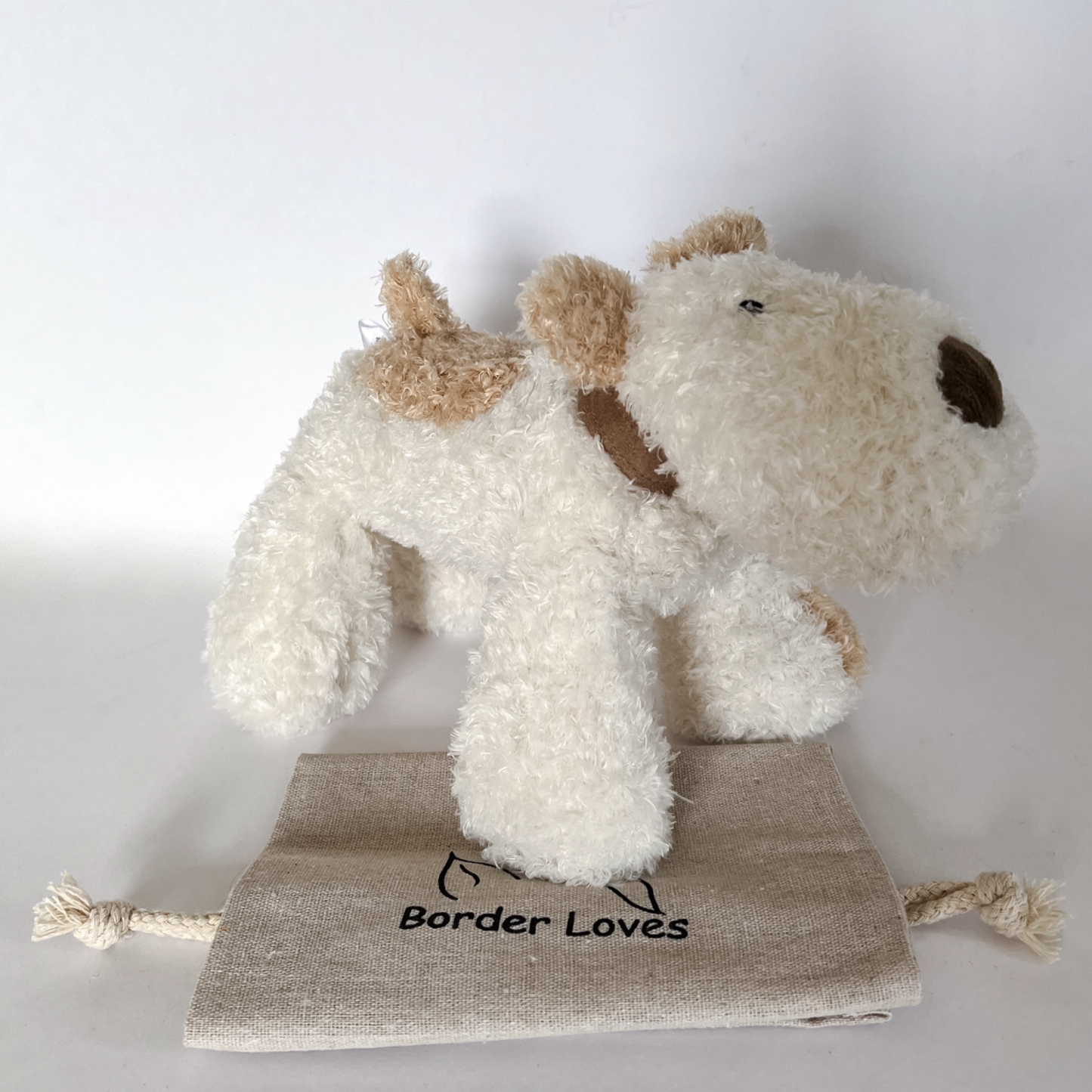Airedale terrier dog dog toy by Border Loves