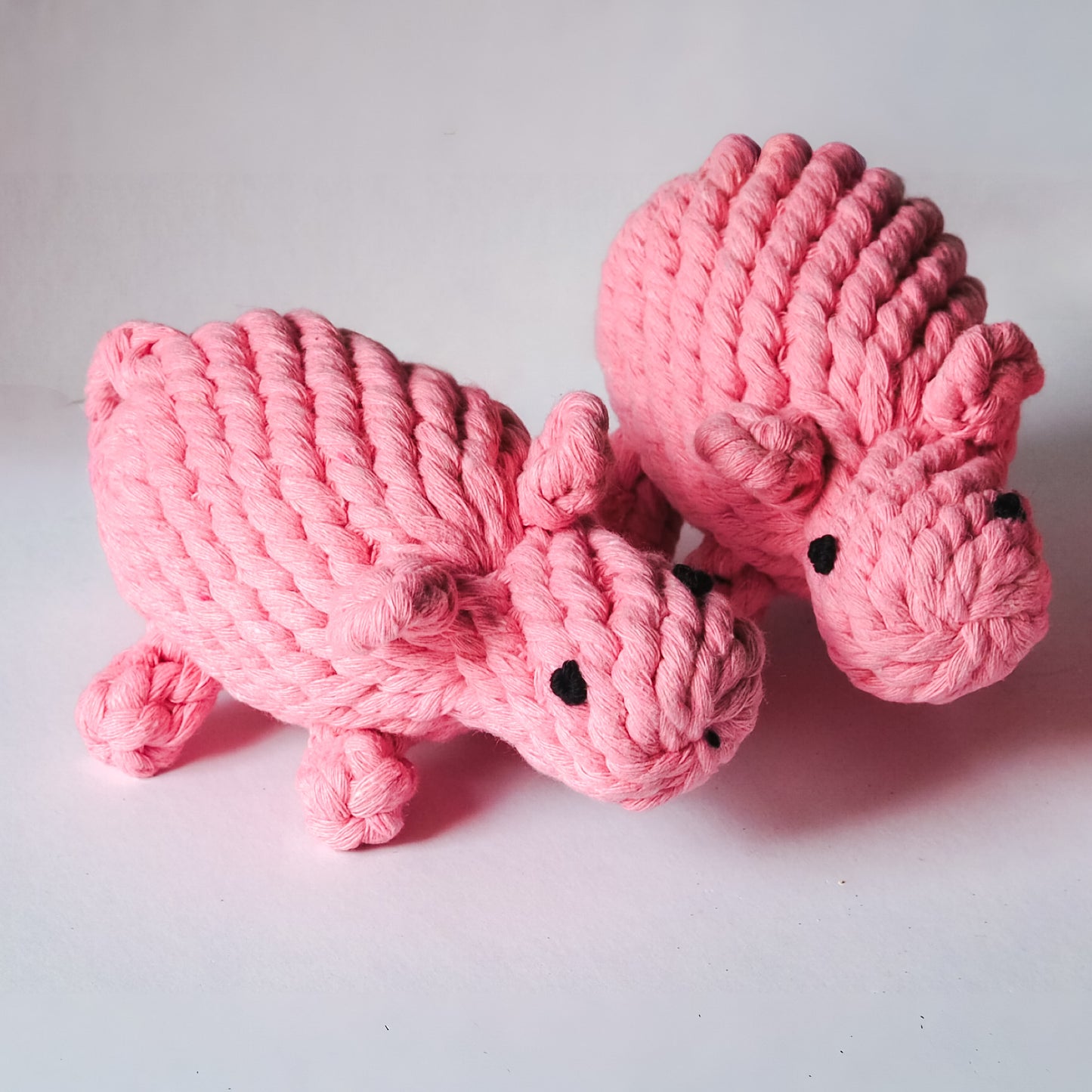 Little Pig Rope Dog Toy Gift