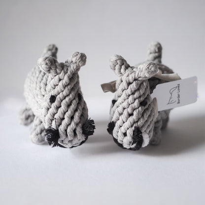 Little Hippo Rope Dog Toy Gift