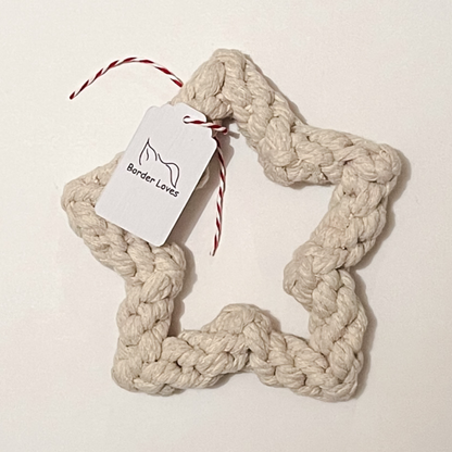 Christmas Star Rope Toy