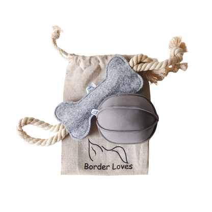 Unique Luxury Suede Indoor Play Ball Set