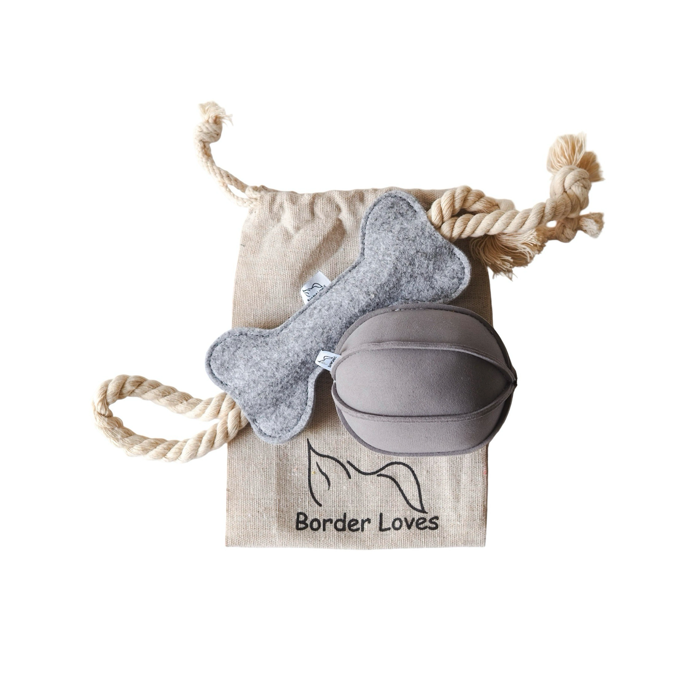 Unique Luxury Suede Indoor Play Ball Set