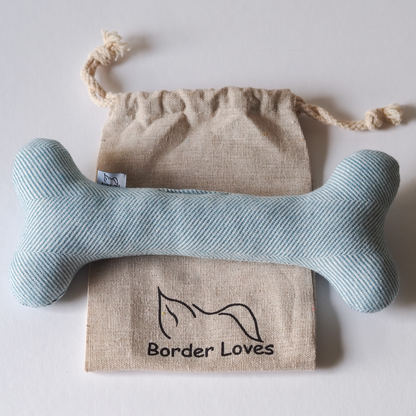 Handmade Luxury Wool Bone Comforting Dog Toy