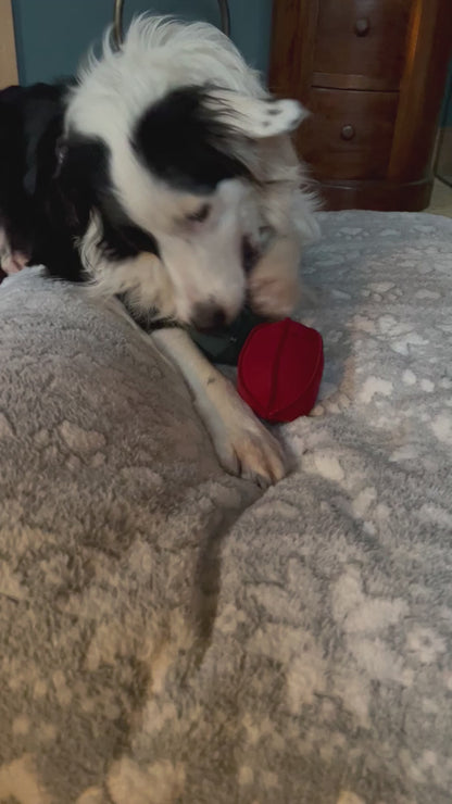 Not So Perfect Red Suede Balls