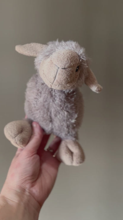 Luxury Squeaky Lamb Dog Toy